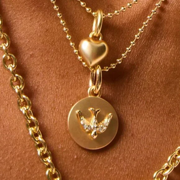 Roxanne Assoulin The Free Spirit Pendant Gold - Picture 2 of 4